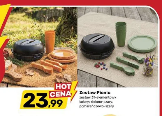 Zestaw piknikowy Picnic promocja w Bricomarche