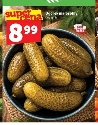 Ogórek małosolny promocja w TOPAZ
