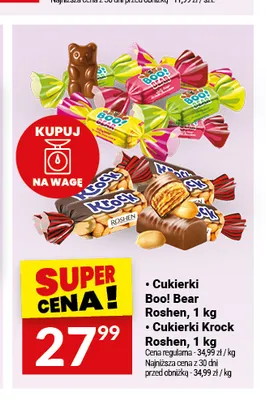 Cukierki Boo! Bear Roshen promocja w Twój Market
