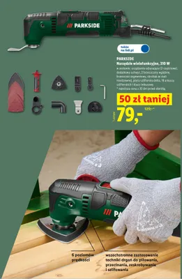 Narzędzie wielofunkcyjne Parkside promocja w Lidl