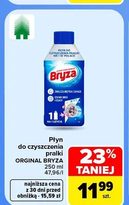 Płyn do czyszczenia pralki Original Bryza promocja w Carrefour
