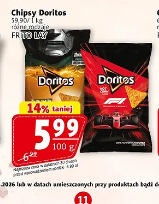 Chipsy Doritos promocja w Prim Market