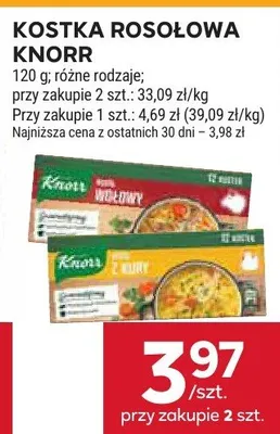Kostka rosołowa promocja w Stokrotka
