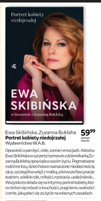 Książka Ewa Skibińska, Zuzanna Bukłaha Portret kobiety niedojrzałej promocja w Empik