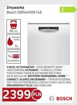 Zmywarka SMS4HVW14E Bosch promocja w kakto.pl