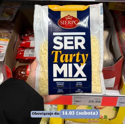 Ser Tarty MIX mieszanka  promocja w Aldi