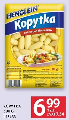 Kopytka Henglein 500g promocja w Selgros