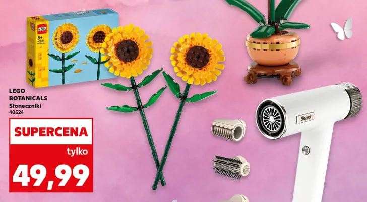 Lego Botanicals Słoneczniki promocja w Kaufland