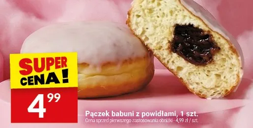 Pączek babuni z powidłami promocja w Twój Market