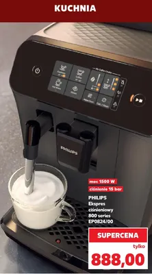 Ekspres ciśnieniowy 800 series EP0824/00 promocja w Kaufland