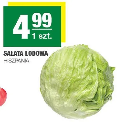 Sałata lodowa promocja w SPAR