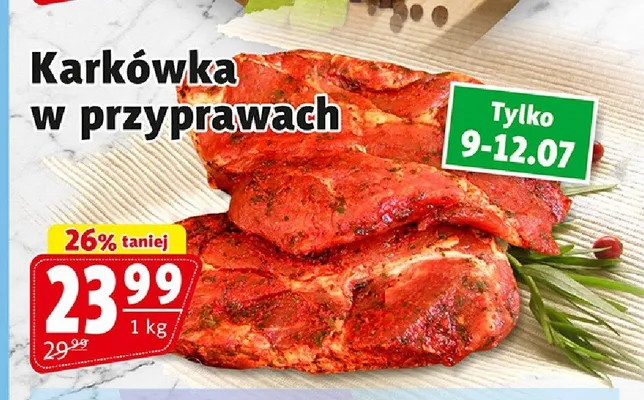 Karkówka w przyprawach promocja w Prim Market