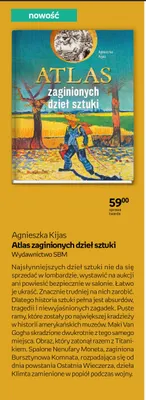 Książka Agnieszka Kijas Atlas zaginionych dzieł sztuki promocja w Empik