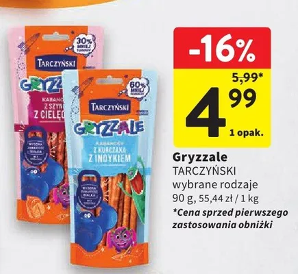 Gryzale wybrane rodzaje promocja w Intermarche