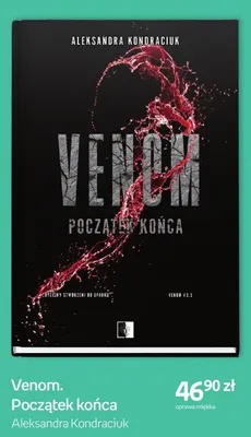 Książka Venom Początek końca promocja w Empik