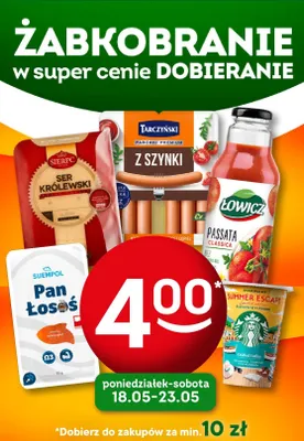 Parówki Premium z szynki Tarczyński promocja w Żabka