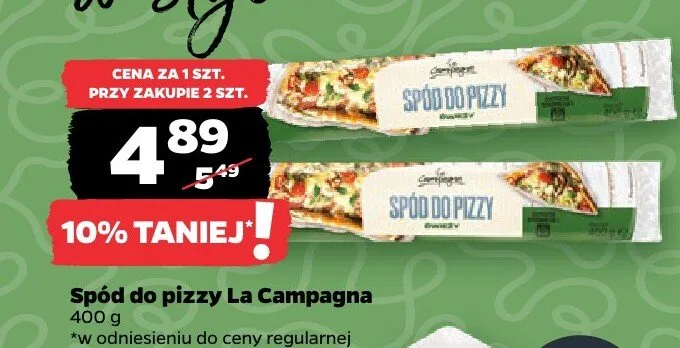 Spód do pizzy La Campagna promocja w Netto