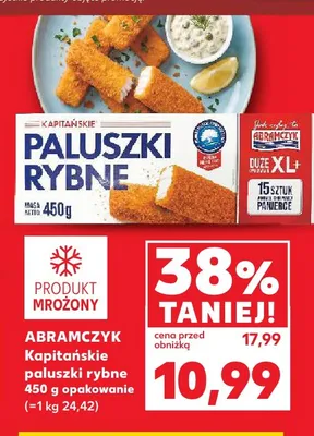 Paluszki rybne Kapitańskie Abramczyk promocja w Kaufland