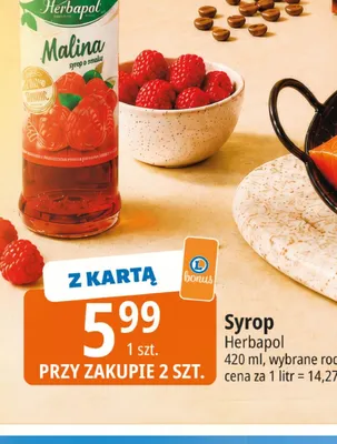 Syrop Herbapol promocja w Leclerc