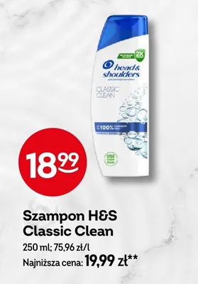 Szampon Classic Clean promocja w Żabka