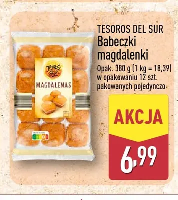 Babeczki magdalenki Tesoros del Sur promocja w Aldi