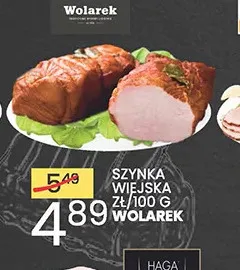 Szynka Wiejska Wolarek promocja w Wafelek