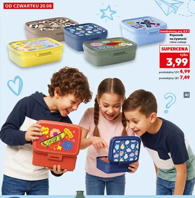 Pojemnik na żywność prostokątny 1,3 l promocja w Kaufland