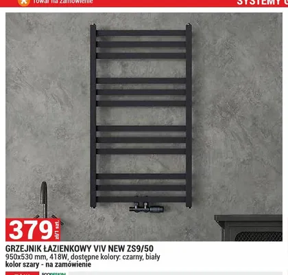 Grzejnik łazienkowy Viv New ZS9/50 promocja w Merkury Market