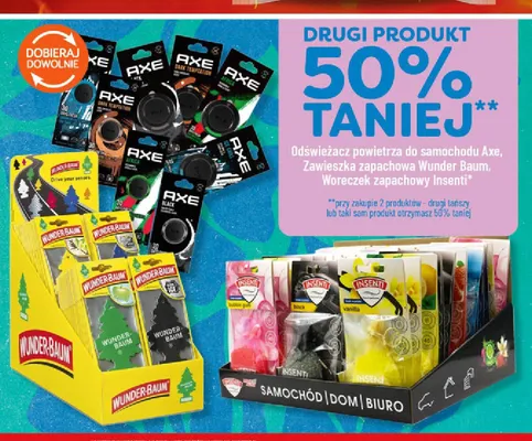 Odświeżacz powietrza do samochodu Axe promocja w POLOmarket