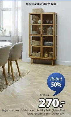Witryna VESTERBY promocja w Jysk