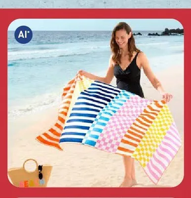 Ręcznik plażowy promocja w Aldi