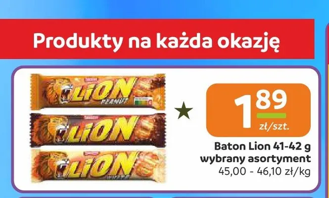 Baton Lion White promocja w Społem Częstochowa