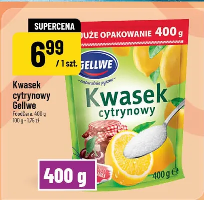 Kwasek cytrynowy promocja w POLOmarket