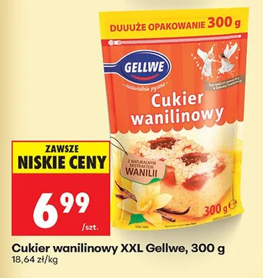 Cukier wanilinowy XXL promocja w Biedronka