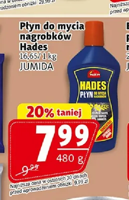 Płyn do mycia nagrobków Hades promocja w Prim Market