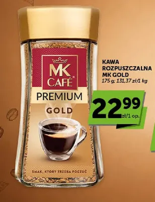 Kawa rozpuszczalna MK Gold MK Café promocja w Groszek