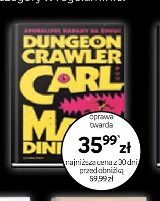 Książka Dungeon Crawler Carl Matt Dinniman promocja w Empik