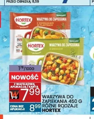 Warzywa do zapiekania Hortex promocja w Wafelek