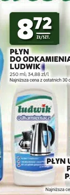 Płyn do odkamieniania Ludwik promocja w Stokrotka
