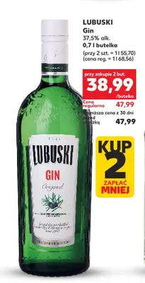 Gin Lubuski promocja w Kaufland