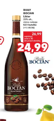 Likier Biały Bocian promocja w Kaufland