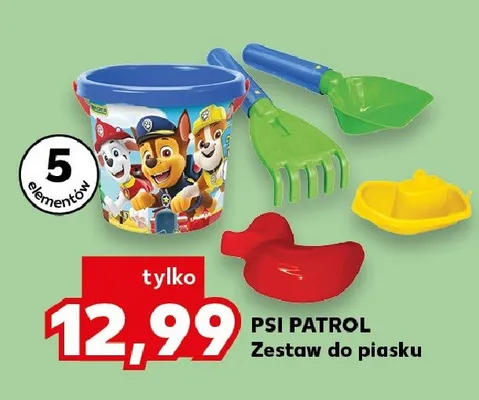 Zestaw do piasku promocja w Kaufland