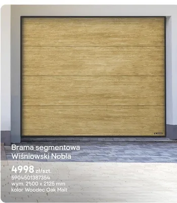 Brama segmentowa Nobla promocja w Castorama