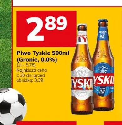 Piwo bezalkoholowe Tyskie 0,0% promocja w Hitpol