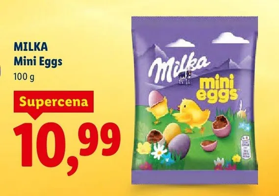 Mini Eggs promocja w Lidl