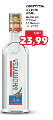 Wódka smakowa Khortytsa Ice Mint 37,5% promocja w Kaufland