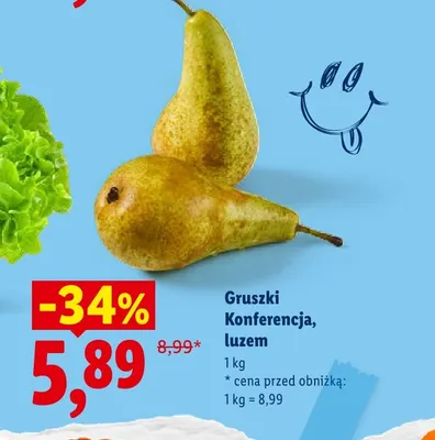 Gruszki Konferencja luzem promocja w Lidl