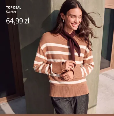 Sweter promocja w bonprix