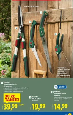 Sekator lub nożyce ogrodowe promocja w Lidl