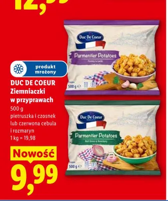 Ziemniaczki w przyprawach czerwona cebula i rozmaryn Duc De Coeur promocja w Lidl